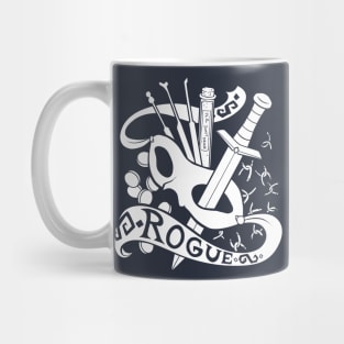 Rogue Class - White Design Mug